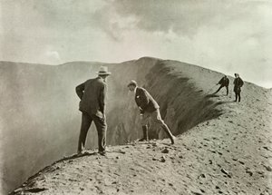 द क्रेटर्स ब्रिंक, असमा-यम, 1910। द्वारा हर्बर्ट पोंटिंग