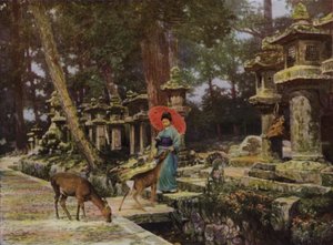 नारा, द हार्ट ऑफ़ ओल्ड जापान (फोटो) द्वारा हर्बर्ट पोंटिंग