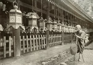 1910 में नारा के लिए एक तीर्थयात्रा पर। द्वारा हर्बर्ट पोंटिंग