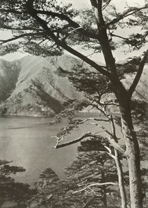 द होटल अक्रॉस द लेक, शोजी, 1910। द्वारा हर्बर्ट पोंटिंग