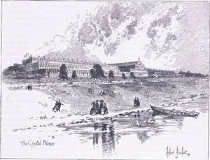 हाइड पार्क लंदन में क्रिस्टल पैलेस, 1851 ई द्वारा हरबर्ट रेलटन