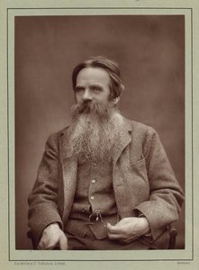 चित्रकार विलियम होल्मन हंट 1827-1910, सीए 1885 का पोर्ट्रेट।