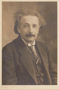 अल्बर्ट आइंस्टीन का पोर्ट्रेट 1879-1955, 1921। द्वारा हरमन मिश्किन