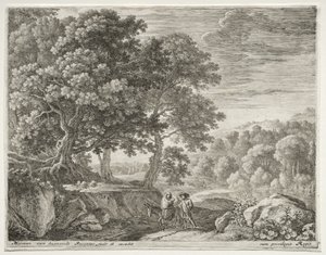 मिस्र में उड़ान, सी। 1652-1654। द्वारा हरमन वैन स्वानेवेल्ट