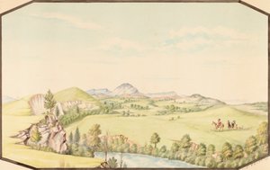 मेडिसिन ब्लफ़ से विचिटा पर्वत, भारतीय क्षेत्र, 1867।