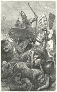 रामेशेस ने कड़ेश की लड़ाई में महान, 1274 ई.पू. द्वारा हरमन वोगेल