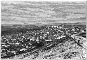 एल केफ, ट्यूनीशिया का दृश्य, c1890