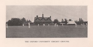 द पार्क, क्रिकेट ग्राउंड ऑक्सफोर्ड यूनिवर्सिटी, 1912