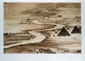 अलेक्जेंड्रिया से दूसरे मोतियाबिंद तक, मिस्र, 1841 द्वारा हिमली