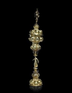 मेडिंगेन मिनर्वा कप, c.1650 (सिल्वर और वर्मील) द्वारा हेनरिक ओह्मसेन