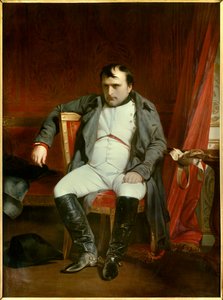 03/31/1814 को फॉनटेनब्लियू में नेपोलियन I का पोर्ट्रेट (कैनवास पर 1840 तेल)