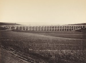 आर्केड डे पोंट सुर वेन्ने आर्केड्स, ब्रिज ओवर द वेन्ने, 1873। द्वारा हिप्पोलीटे अगस्टे कोलार्ड