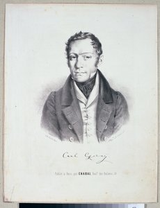 कार्ल कर्नर्न (1791-1857) ह्यूर्ड द्वारा उत्कीर्ण द्वारा हिप्पोलाइट लल्लमैंड