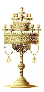 एक मोमबत्ती के लिए डिजाइन द्वारा हिप्पोलाइट मोनिगेट्टी