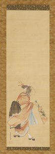 बैटलडोर और शटलकॉक खेलती लड़की, 1615-1868।