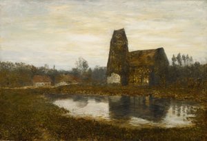 Criqueboeuf Church, Normandy, 1893