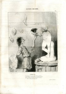 Le Charivari . में होनोर ड्यूमियर (1808-1879) द्वारा चित्रण द्वारा होनोरे ड्यूमियर
