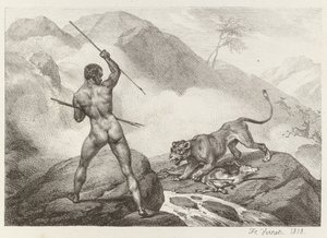 अफ्रीकी हंटर अफ्रीकी हंटर, 1818। द्वारा एमिल जीन होरेस वर्नेट