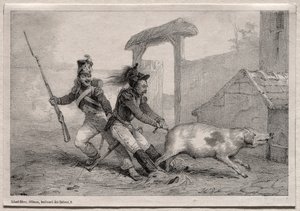 लुटेरों, डटे रहो द्वारा एमिल जीन होरेस वर्नेट