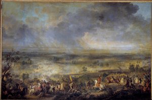 14/06/1800 को मारेंगो की लड़ाई यह क्रांतिकारी फ्रांस को शामिल करने और राजशाही बहाल करने के लिए यूरोपीय देशों के गठबंधन की ओर से दूसरे गठबंधन (1798-1800) के युद्ध के दौरान उठी। एमिल डिट होरेस वर्नेट द्वारा पेंटिंग (1789-1863) 1800 द्वारा एमिल जीन होरेस वर्नेट