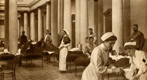 बोअर और ब्रिटन नर्स्ड टुगेदर, 1900, 1933। द्वारा होरेस वाल्टर निकोल्स