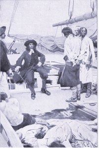 कर्नल ब्रेट और समुद्री डाकू, हार्पर एंड ब्रोस, 1921 द्वारा प्रकाशित हॉवर्ड पाइन्स बुक ऑफ़ पाइरेट्स से द्वारा हावर्ड पाइल