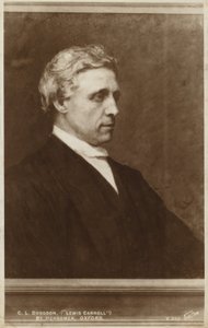लुईस कैरोल (1832-1898), अंग्रेजी लेखक द्वारा ह्यूबर्ट वॉन हेर्कॉमर