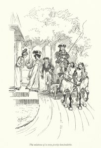 अनुनय के लिए चित्रण जेन ऑस्टेन (लिथो) द्वारा द्वारा ह्यूग थॉमसन