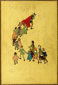 ऊपरी आवरण, पाइपर के एक चित्रण के साथ, बच्चों के बाद, 1893 द्वारा ह्यूग थॉमसन