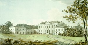 शेरिंगम हॉल के लिए लाल किताब, c.1812 द्वारा हम्फ्री रिटन