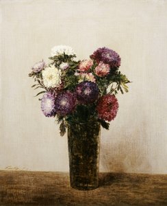 फूलदान, 1872 द्वारा Ignace Henri Jean Fantin Latour