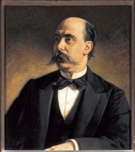 एमिलियो कास्टेलर का पोर्ट्रेट (1832-1899) द्वारा इग्नासियो सुआरेज लल्लनोस