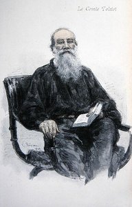 लेव निकोलाइविच टॉल्स्टॉय (1828-1910) द्वारा इल्या एफिमोविच रेपिन