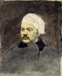 रूसी संगीतकार मिखाइल इवानोविच ग्लिंका (1804-1857) का चित्र (मिखाइल आई. ग्लिंका) - इल्या येफिमोविच रेपिन (1844-1930) द्वारा चित्रकारी, कार्डबोर्ड पर जल रंग (28x23 सेमी), लगभग 1870 - आई. रेपिन मेमोरियल म्यूजियम पेनेट्स, सेंट पीटर्सबर्ग के पास (रूस) द्वारा इल्या एफिमोविच रेपिन