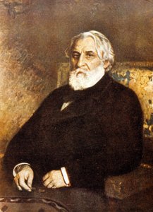 इवान सर्गेइविच तुर्गनेव का पोर्ट्रेट (1818-83) (कैनवास पर तेल) द्वारा इल्या एफिमोविच रेपिन