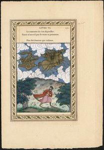 कुल्हाड़ी और उत्तरी सूर्य और हवा, 1837-1839। द्वारा इमाम बख्श लाहौरी
