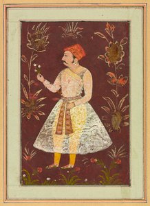 एक राजपूत महानुभाव, c.1630-1640 द्वारा इंडियन स्कूल