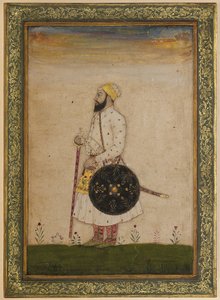 बहराम खान, शाहजहाँ, मुगल इंडिया के एक अदालत अधिकारी, c.1720