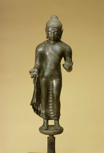 बुद्ध, गुप्त, फोप्नार (कांस्य) द्वारा इंडियन स्कूल
