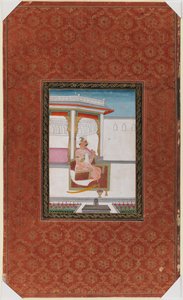 चंद्र लाल, 1875-1900 (कागज पर अपारदर्शी wc और सोना द्वारा इंडियन स्कूल