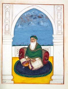 फकीर इमामुद्दीन, द किंगडम ऑफ़ द पंजाब, इसके शासकों और प्रमुखों से, खंड II, एक अज्ञात भारतीय कलाकार द्वारा 30 वॉटरकलर अध्ययन की मात्रा, c.1840 (कागज पर wc) द्वारा इंडियन स्कूल