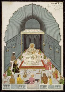 में। 70.4 फतेह सिंह (1769-1818) संगीत पार्टी, c.1770-80 द्वारा इंडियन स्कूल