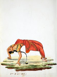 भारतीय महिला नृत्य (कागज पर wc) द्वारा इंडियन स्कूल
