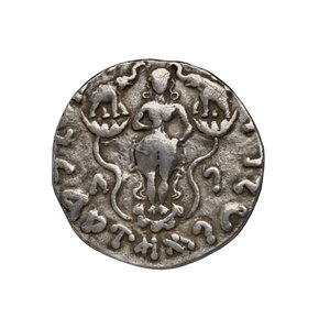 इंडो-सिथियन सिक्का, 20 ईसा पूर्व (रजत) द्वारा इंडियन स्कूल