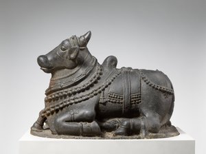 नंदी (ग्रेनाइट) द्वारा इंडियन स्कूल