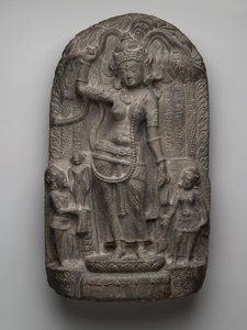 जन्म का दृश्य: बुद्ध का जन्म (विद्वान) द्वारा इंडियन स्कूल