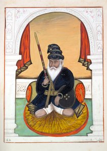 नट्टा सिंह अकाली, द किंगडम ऑफ़ द पंजाब, इसके शासकों और प्रमुखों से, खंड II, एक अज्ञात भारतीय कलाकार द्वारा 30 वॉटरकलर अध्ययन की मात्रा, c.1840 (कागज पर wc)