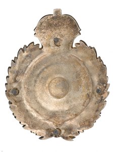 पाउच बेल्ट प्लेट, बॉम्बे वालंटियर राइफल्स, 1877-1901 द्वारा इंडियन स्कूल