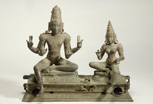 सोमास्कंद, चोल, तमिलनाडु (कांस्य) द्वारा इंडियन स्कूल