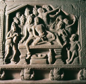 मंधुरा, उत्तर प्रदेश, कुशाना वंश से मंधाता का पतन